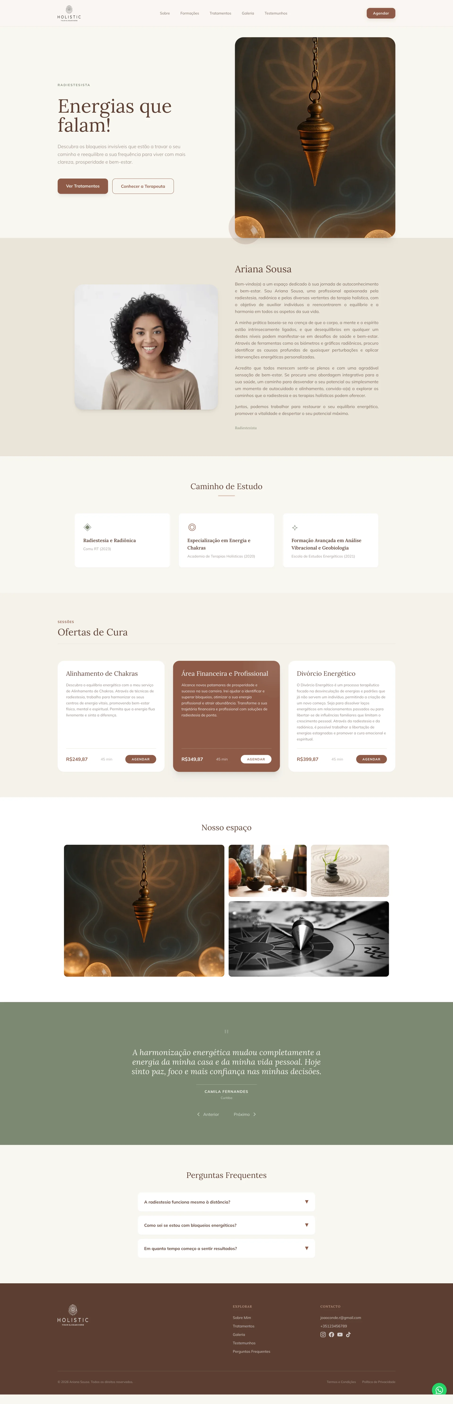 Preview do template